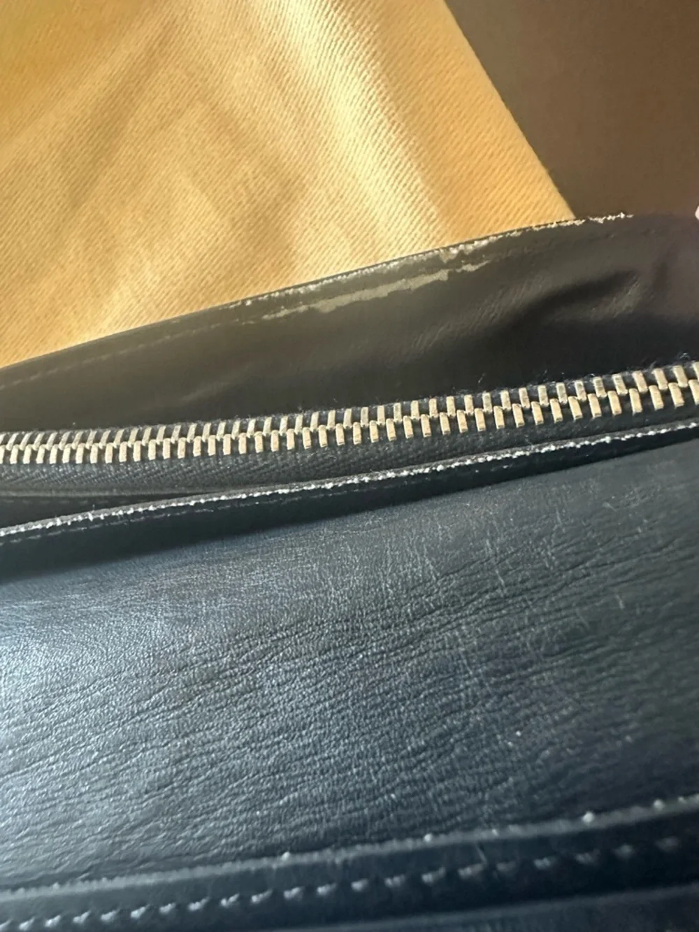 Louis Vuitton Blue Monogram Tapestry Brazzaville Wallet